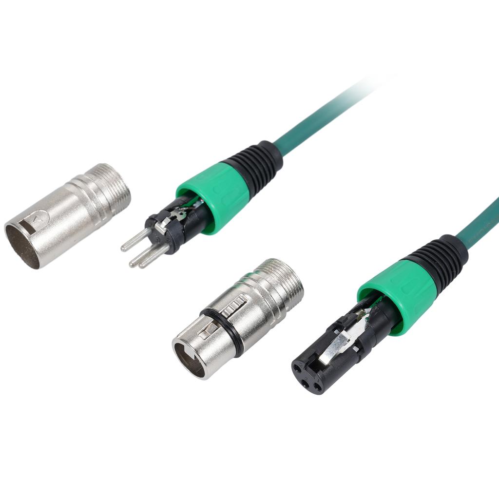 1Pack 3 Pin Dmx Cables Male Female XLR Patch Cables DMX512 Signal Cable Microphone Cable XLR Cable