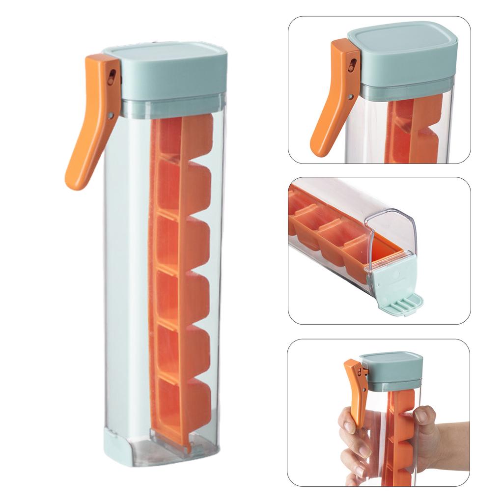 Пресс-форма для льда одной рукой, легко извлекаемая, гибкая конструкция, льдогенератор для быстрого приготовления льда в домашних и офисных условиях