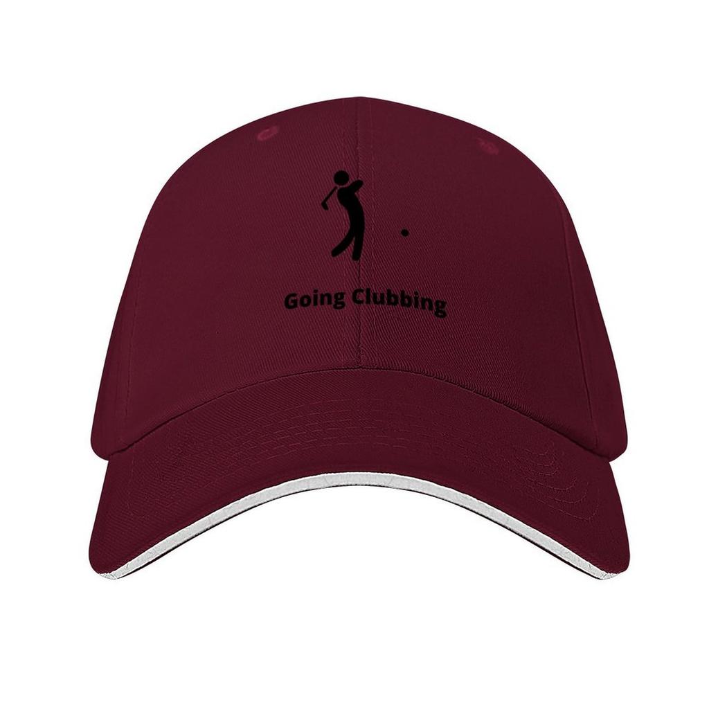 Going Clubbing Baseball Cap party Hat black Sun Cap Anime Unisex Golf Wear Women's