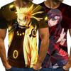 Japanese Anime 3D Printed T-shirt Men Women Fashion Casual Cartoon Tshirt Cool Tops Harajuku Oversized T Shirt