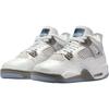 Jordan Детские баскетбольные кроссовки Air Jordan 4 Mid top Серый Синий Подростковые HV4401-014