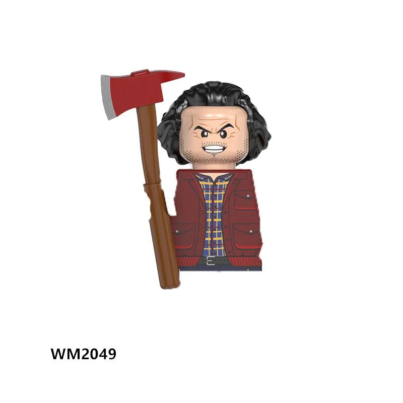 Серия фильмов ужасов на Хэллоуин Сияние Silent Hill Строительные блоки Кирпичи Мифический Пирамидоголовый Фигурки Игрушки для детей