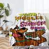 Custom Name Scooby-Doo Theme Printed Blanket - Perfect for Couch, Bed, Travel & Outdoor Use | Machine Washable, Cozy & Durable.