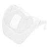 Faceshield Full Face Covered Antifog Antispray Transparent PC for Kitchen Laboratory Riding