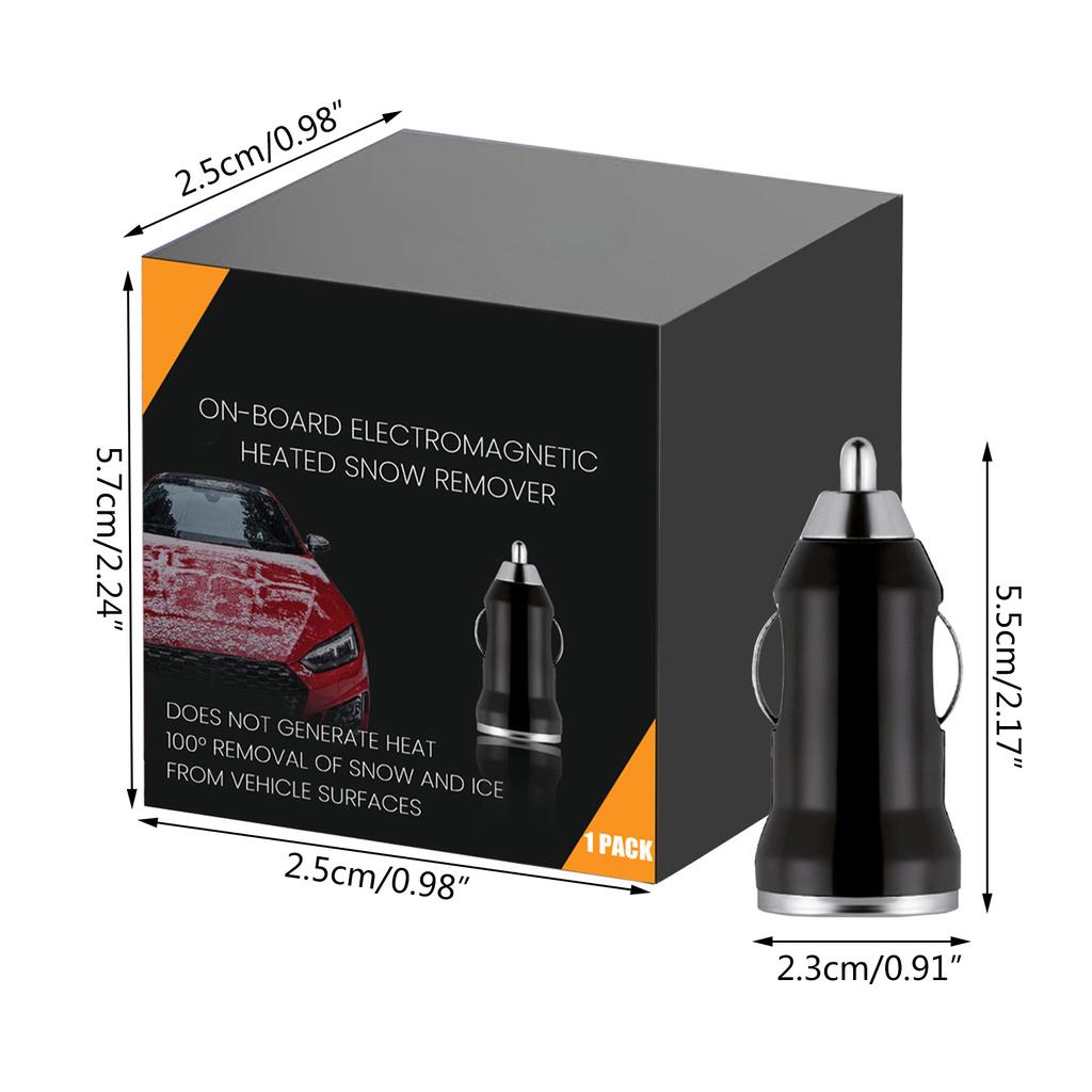 Зимний автомобильный антифриз орнамент электромагнитный молекулярный лобовое стекло для удаления снега для грузовика кабриолет авто дорожные инструменты