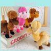 Plush Camel Cute Pendant With Short Pile Fabric For Bag Decoration And Collector