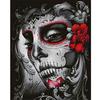 Full 5D Diy Diamond Painting Female Skull Diamond Embroidery Kits Full Lay Cross Stitch Home Decor Handmade Gift