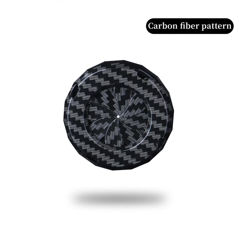 Кнопка запуска и остановки автомобиля с одним ключом, карбоновый чехол для замка зажигания автомобиля, защищает универсальные аксессуары для салона автомобиля