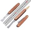 Garden Tools Foldable Grafting Pruning Knife Professional Garden Grafting Cutter Tree Pruning Stainless Steel Wooden Handle Knife Tool