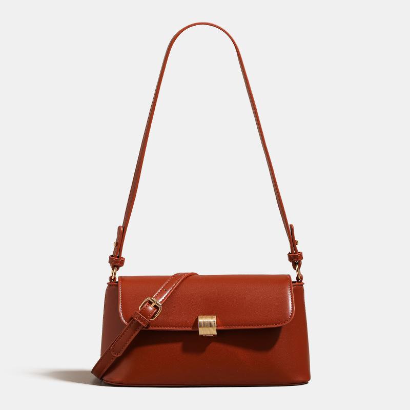 Women's Bag   PU Leather Shoulder Bag Designer Luxury Handbags Fashion Crossbody Rectangular Bags for Woman