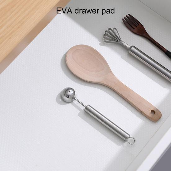 1 рулонный коврик для ящика, нескользящая подкладка для полки, водонепроницаемый влагостойкий коврик для шкафа для домашней кухни