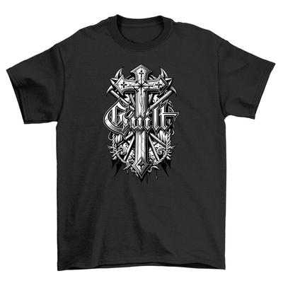 Футболка Gothic_91 - Темная и божественная! Загадочный дизайн для неординарных натур.. Принт унисекс