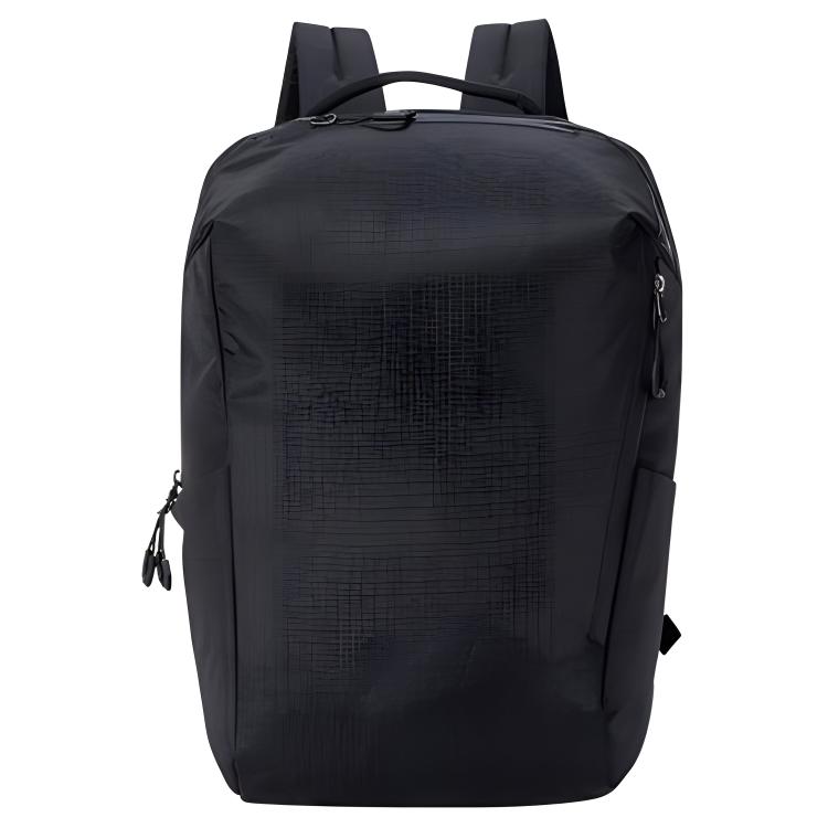 New Anta × China National Geography, Collaboration Fabric Backpack Regular Unisex Basic Black 192427162-1