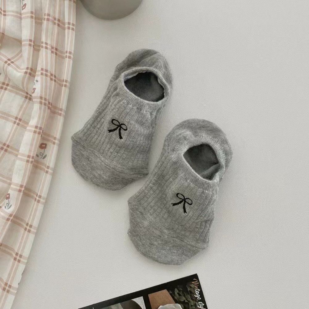Solid Color Boat Socks Spring Summer Sweet Stockings New Short Socks