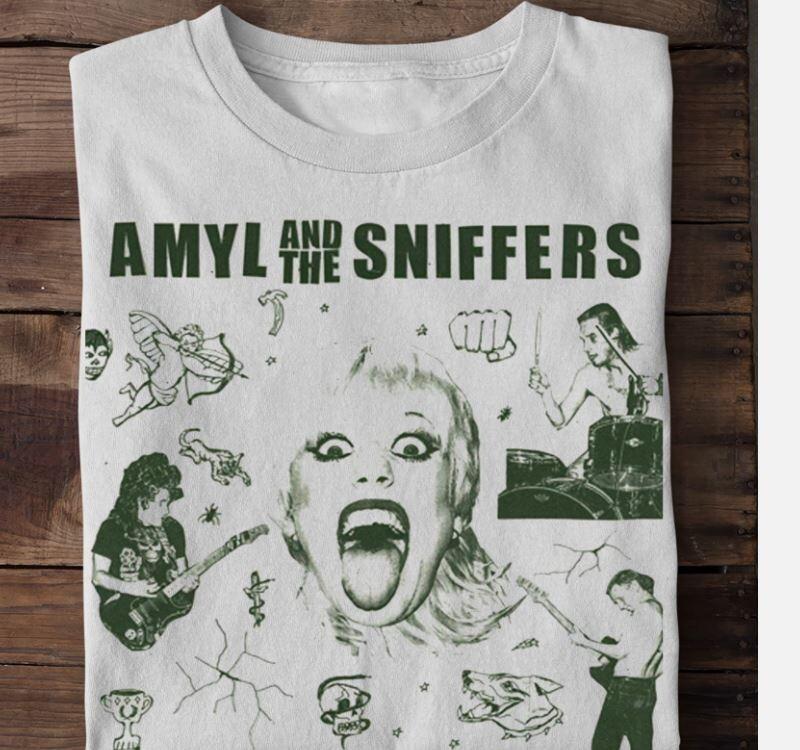 Редкая футболка Amyl And The Sniffers, размер от S до 5XL, подарок для фаната, базовая футболка, унисекс футболка