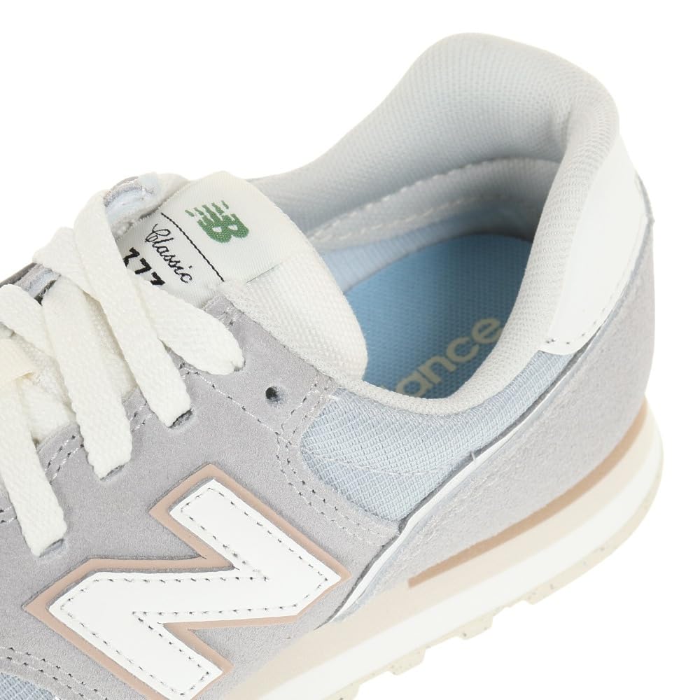 New Balance 373 WL373 B TB2 Size Women's Sneakers, Gray, 25.0cm