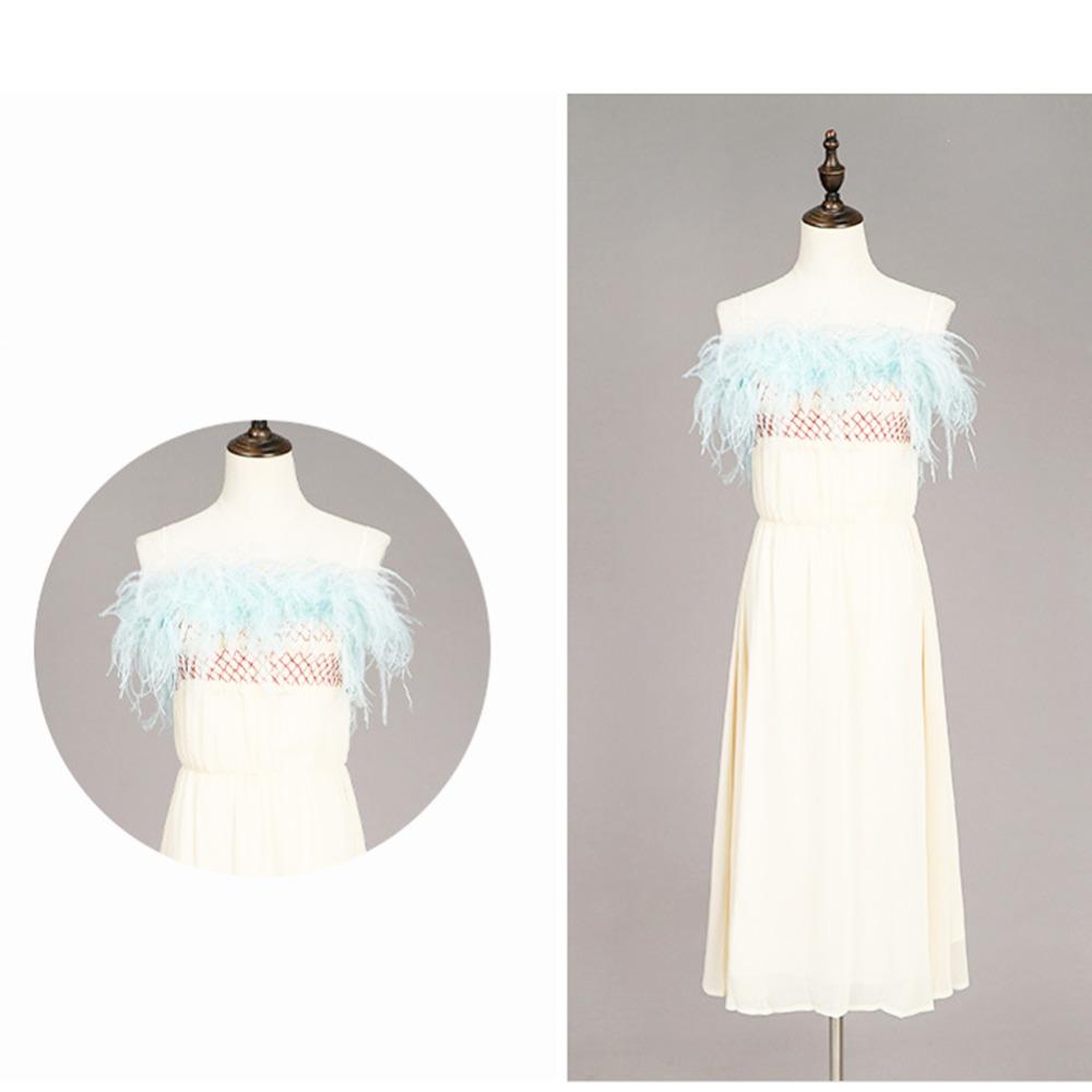 FeatherBeatiful 10Yard High Quality Ostrich Feather Trim Fringe Feather Ribbon 10-15CM/4-6Inch Width Sewing Crafts Costumes Decoration