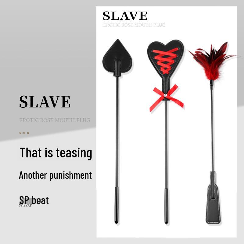 Пёрышко в форме сердца для флирта и наказания - Взрослая SM-игрушка для мужчин и женщин