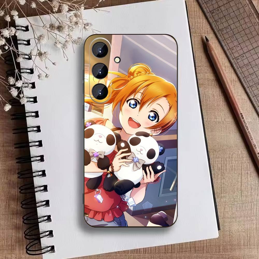 Чехол для телефона L-Love live-Kousaka Honoka Для Samsung Galaxy A73,A72,A71,A70,A52,A51 Другие Мягкий черный чехол