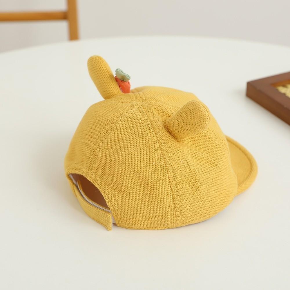 Cartoon Rabbit Ears Cartoon Peaked Hat Soft Brim Sun Hat Cute Sunshade Visors Boys Girls Kids