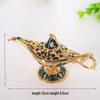 In Stock Exquisite Metal Aladdin's Magic Lamp Ornament