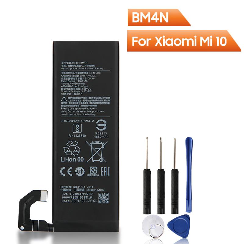 НОВАЯ Сменная батарея для Xiaomi Mi 10 Pro 5G Xiaomi 10Pro Xiaomi Mi 10 5G Mi 10s BM4M BM4N Аккумулятор для телефона