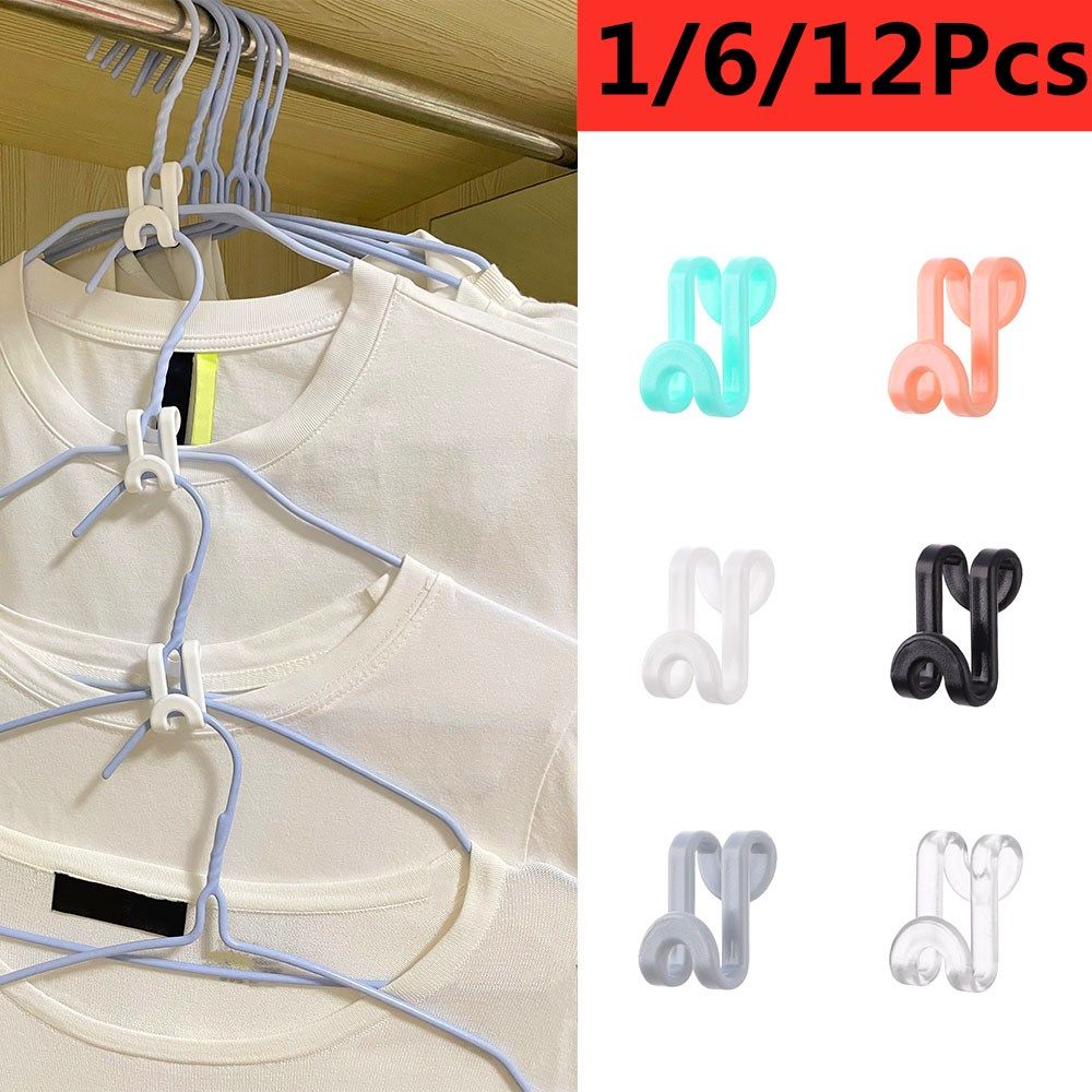 Holders & Racks S Hook Closet Organizer Mini Clothes Hanger Linking Connector Cascading Hook