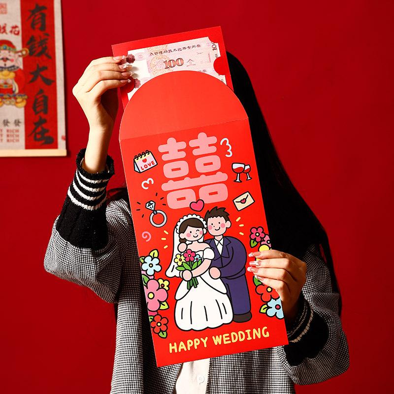 Creative Surprise Big Handbag  Year Red Envelope Birthday Red Pouch Chinese Traditional Lucky Money Pouch 2026  Year Gifts