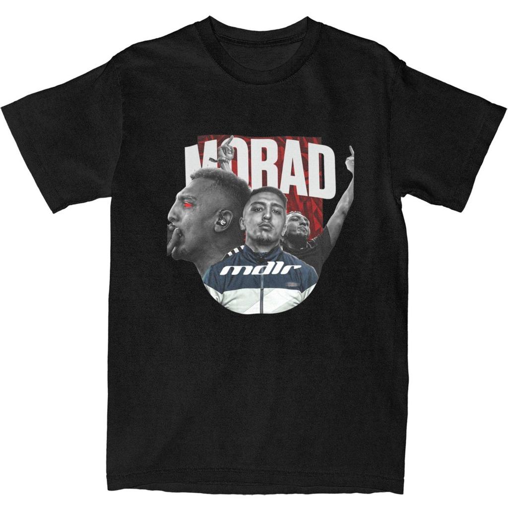 Gift Rapper Morad T Shirt For Unisex M.D.L.R Album Tour Hip Hop 100% Cotton T-shirts Short Sleeve