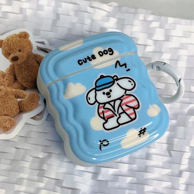 Ins Cute Dog Cloud, оригинальный, новинка 2023 года, нескользящий силиконовый мягкий противоударный чехол для наушников с героями мультфильмов для Apple Airpod 2 3 1 Pro 2nd Box