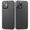 Матовый чехол с карбоновым узором для iPhone 15 14 13 12 Mini 11 Pro Xs Max X Xr Max 7 8 Plus SE 2020 2022 0.3мм PP Матовый Fundas Coque