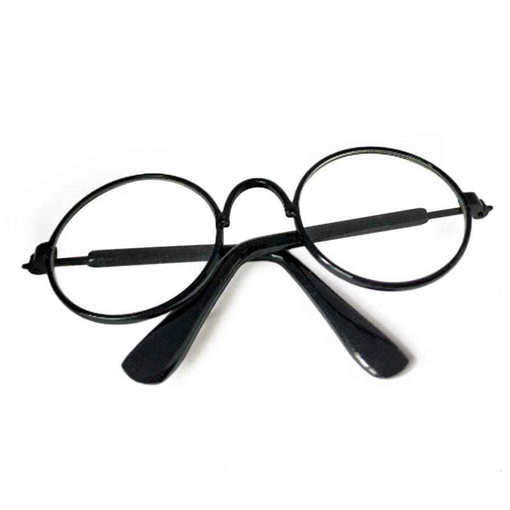 Разноцветные плюшевые очки для кукол Лабубу в круглой оправе, аксессуары для кукол Лабубу, игрушки для кукол