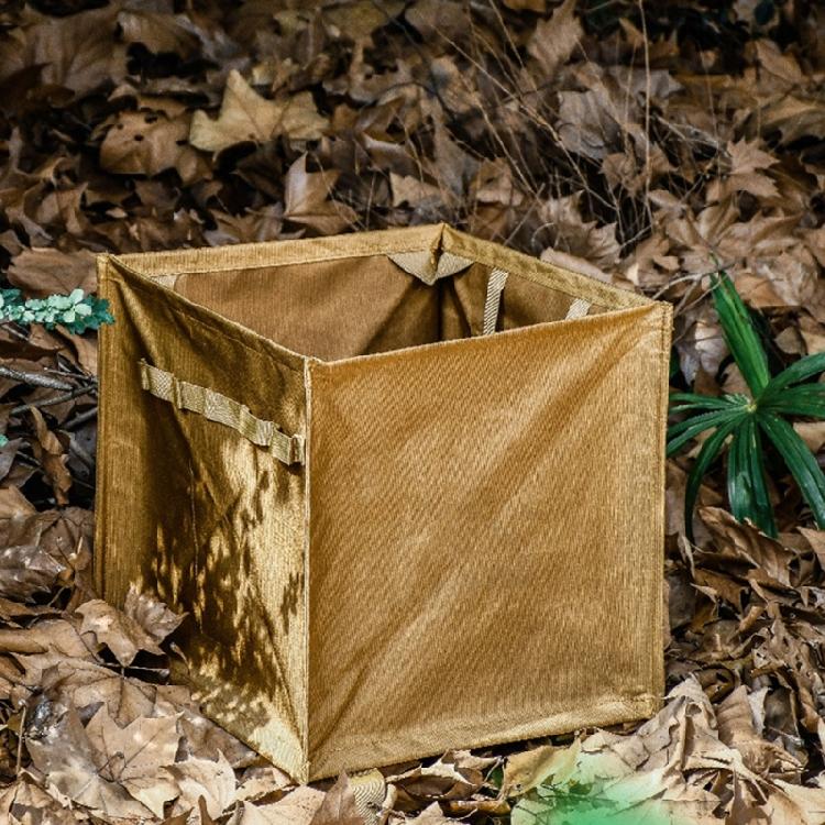 Foldable Outdoor Camping Multifunction Trash Storage Box Large Capacity Folding Trash Can Trash Storage Basket with Rope