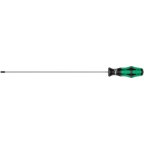WERA Pozidriv Driver, PZ1, 300mm Shaft, Craftfoam Handle, 009313