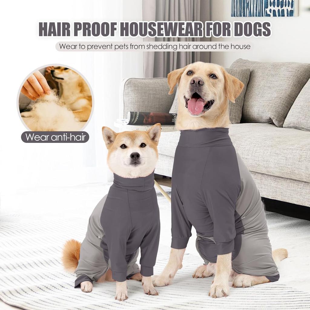 Etdane Dog Onesie Surgery Recovery Suit for Female Male Dogs After Spayed Suit Surgical Recovery Suit Anti Shedding Body Suit for Small Medium Large
