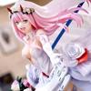 Darling In The Franxx Зеро Ту 1/7 Масштаб 27см Свадебное Платье Вер Анимационная Фигурка Достойная Коллекционирования Миниатюрное Настольное Украшение Подарок Для Аниме