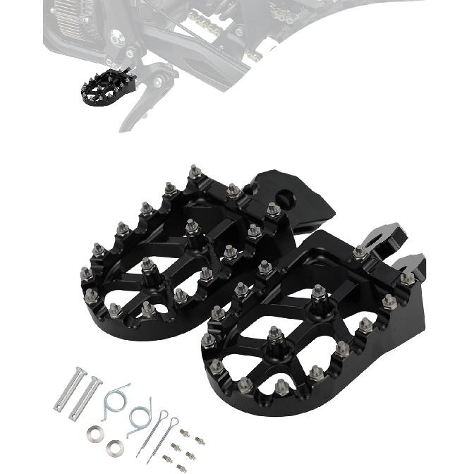 Foot Pegs for Surron Hyper Bee,CNC 6061 Aluminum Footpegs Pedal for Electric Dirt Bike Sur Ron Hyper Bee-Purple