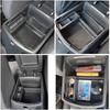 Новое поступление Высокое качество Для Kia Seltos 2020 2025 2025 2025 2025 Ящик для хранения в центральной консоли Внутренний органайзер Лоток