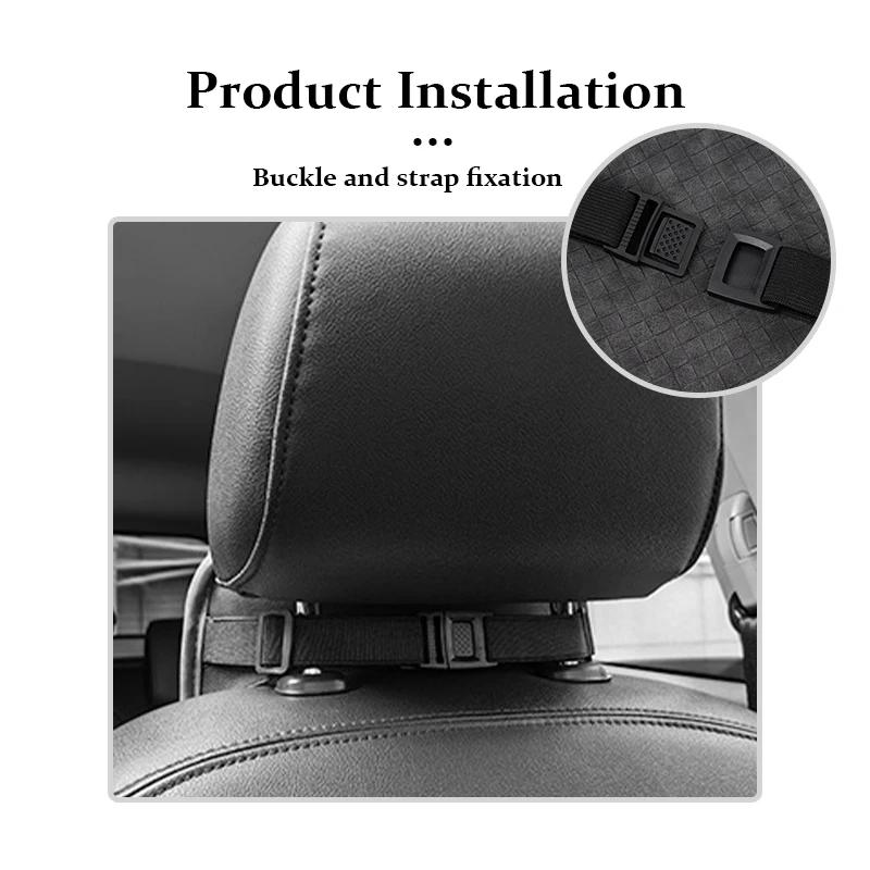 OCDK9 Car Seat Back Paper Tower Storage Bag Sun Visor Tissue Holder For Citroen C4 C3 C5 C1 C2 C6 VTS C4L DS3 DS4 DS5 Grand Berlingo
