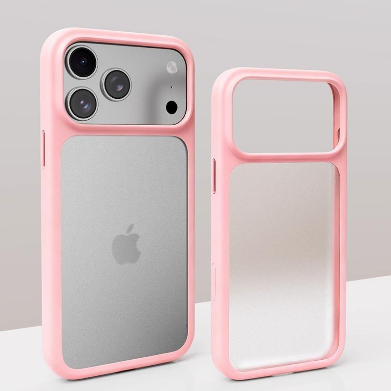 Роскошный полупрозрачный матовый чехол для iPhone 17 16 15 14 13 Pro Max 17Pro с воздушным бампером, противоударный чехол для iPhone17 16 Pro Max