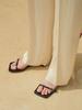 Blanc Toe Sandals B20S15-Black