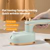 Portable Steam Iron with Water Tank Foldable Handle 1000W Fast Heating Compact Design Portable Mini Travel Iron Clothes Steamer