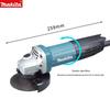 Углошлифовальная машина Makita 720 Вт 100 мм, штекер CN (адаптер в комплекте)