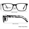 For Men and Women Spring Hinge Readers Reading Glasses Computer Eyeglasses Blue Light Blocking