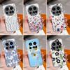 Cover Case For Xiaomi Mi 10 11 12 15 Ultra 15T Beautiful Fresh Flowers Patterns Transparent Soft TPU Advanced Shockproof Shell For Xiaomi Phone Casing