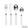 24-piece Cutlery Set "Jasmin" Secret De Gourmet - White