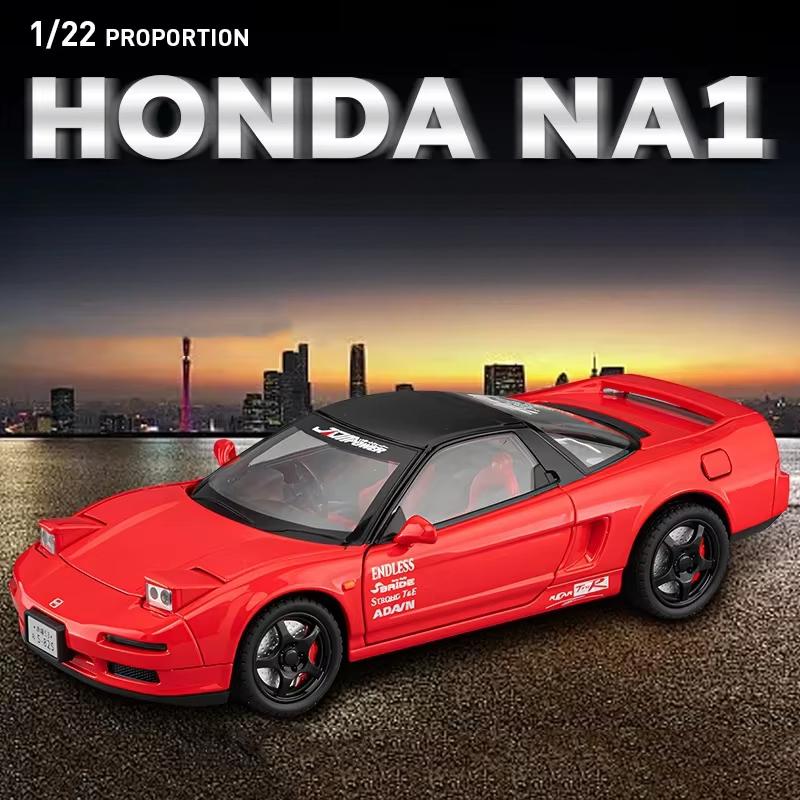 Новый 1:24 1990 Honda NSX NA1 Coupe литой мини-автомобиль из металла масштабная модель автомобиля со звуком и светом коллекция украшений детская игрушечная машинка подарок для мальчиков