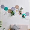 Разноцветные фетровые шестиугольные самоклеящиеся наклейки на стену для фона дивана и оформления детского сада