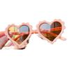 Солнцезащитные очки Children's Love, солнцезащитные очки с защитой от ультрафиолета для мальчиков и девочек, милая фабрика детских очков Peach Heart