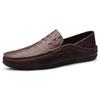 Men's Genuine Leather Shoes Soft Soled Men's Driving Shoes Classic Men's Business Casual Shoes New Style Men's Loafers Light